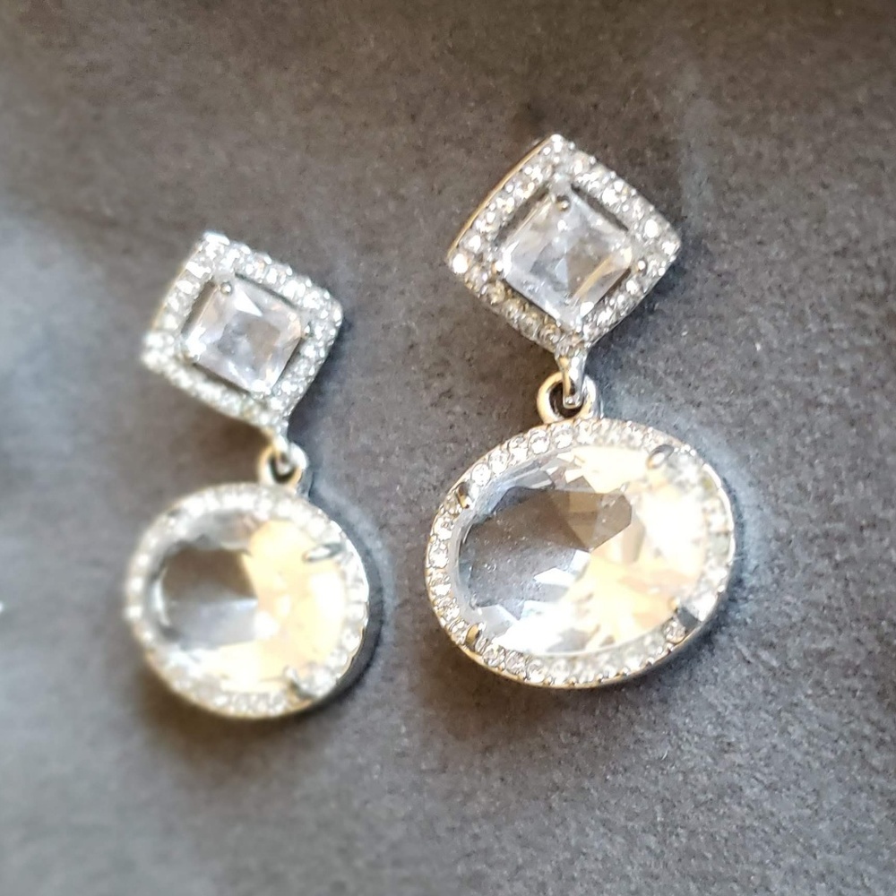 Silver Drop Earrings